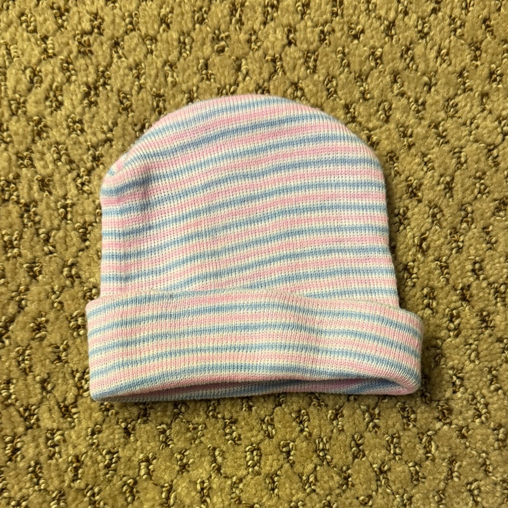 ⚠️Striped Pastel Hat for Newborn Baby⚠️